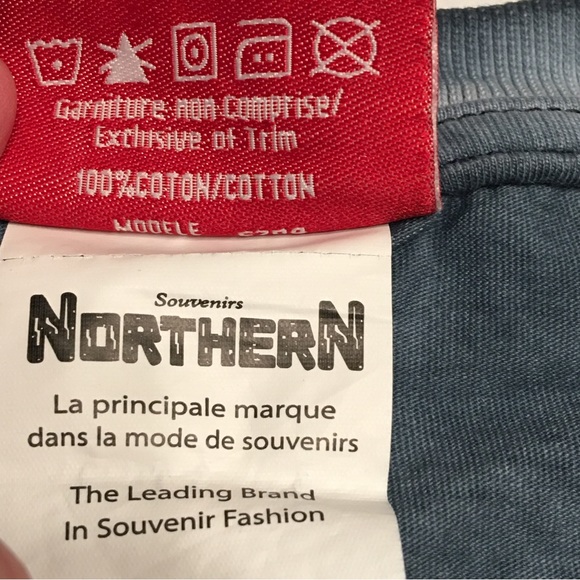 Souvenirs Northern Adventure Short Sleeve Shirt Size Small - Picture 5 of 12